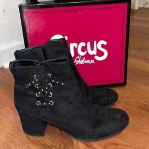 Black booties/Circus brand/Size 10